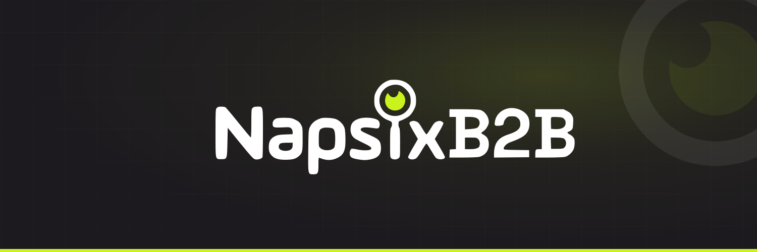 Header oficial de X de NapsixB2B